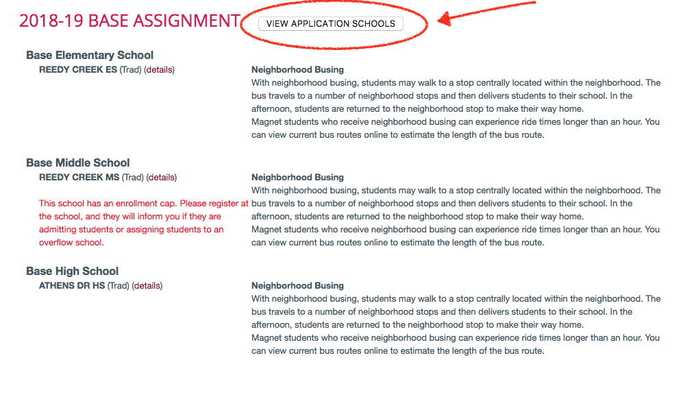 School assignment calendar raleigh nc