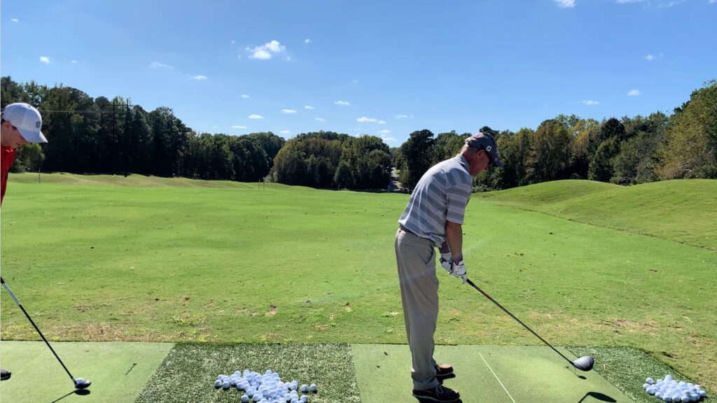 Driving Range at Devils Ridge Country Club in Holly Springs NC