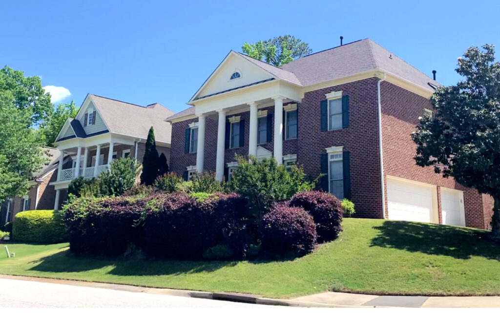 Large brick home in Bedford, Raleigh NC