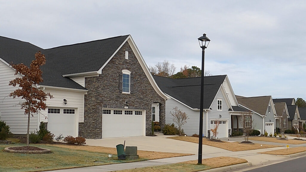 Buckhorn Preserve, not age restricted, some homes include yard maintenance.