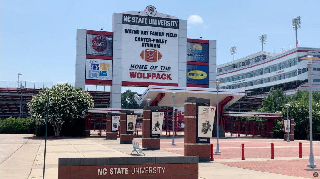 The PNC Arena is right across the street from Carter-Finley Stadium.  West Raleigh is one of the best areas to live in Raleigh NC if sports are your thing.