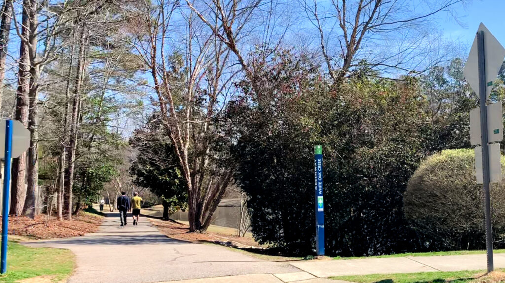 Park Village in Cary NC has neighborhood access to Cary's White Oak Greenway.