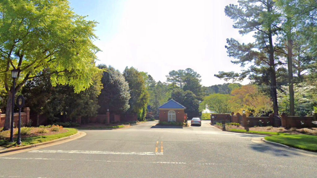 Olde Raleigh is one of the few gated communities close to the city center of Raleigh NC