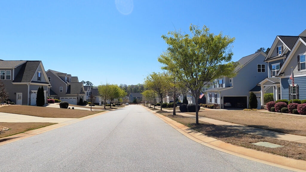 Suburban living in Logans Manor Holly Springs NC