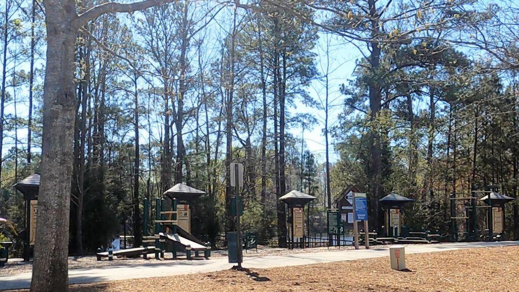 Veterans Park in Holly Springs is adjacent to Windcrest