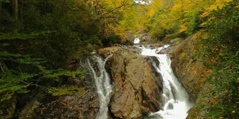 Waterfall in Western North Carolina for your adventure bucket list